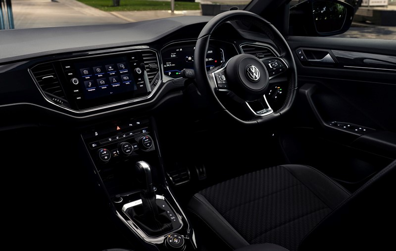 R-Line exclusive interior and exterior